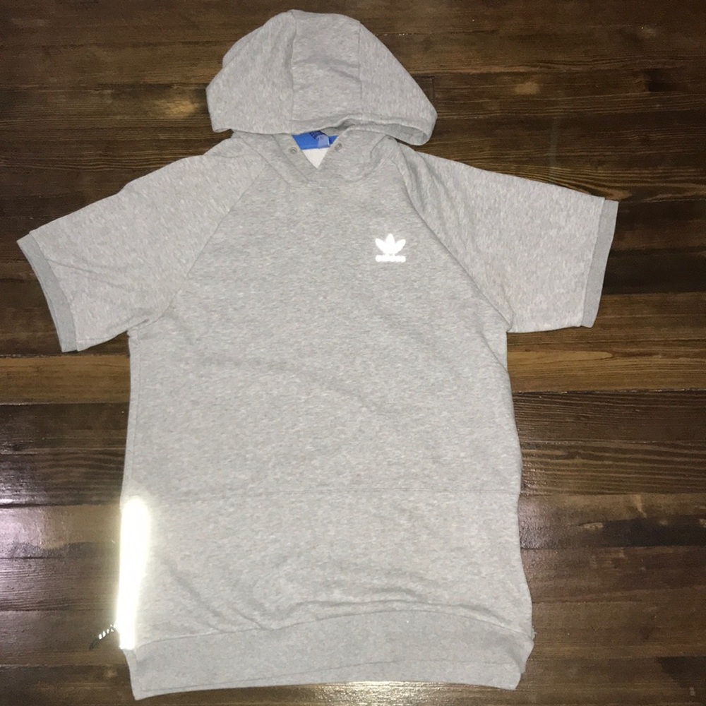 Men’s Grey Adidas Hoodie